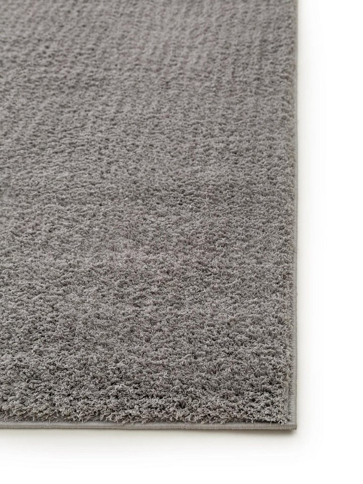 benuta Hochflor-Teppich Soda, rechteckig, Höhe: 21 mm, Teppich Wohnzimmer, Schlafzimmer, Esszimmer, Flur, Kunstfaser, Cozy – Bild 4 von 5