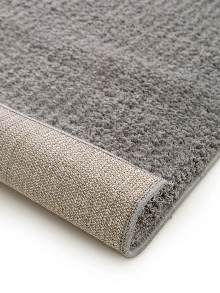benuta Hochflor-Teppich Soda, rechteckig, Höhe: 21 mm, Teppich Wohnzimmer, Schlafzimmer, Esszimmer, Flur, Kunstfaser, Cozy – Bild 5 von 5