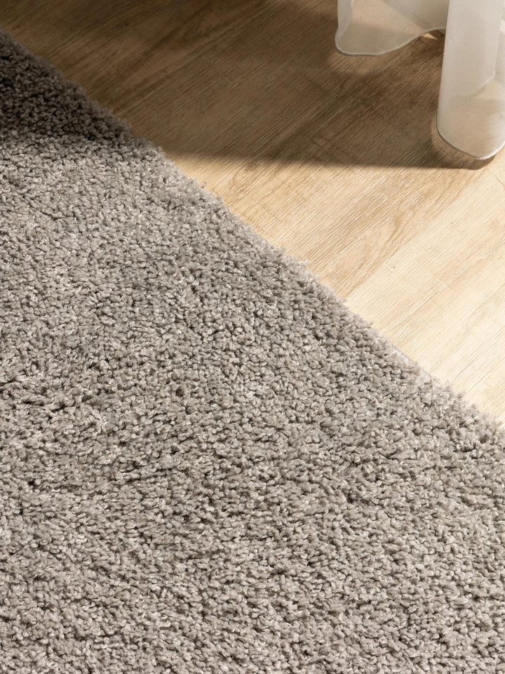 benuta Hochflor-Teppich Soho, rechteckig, Höhe: 31 mm, Kunstfaser, Berber, Ethno-Style, Wohnzimmer – Bild 3 von 5