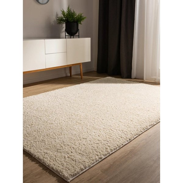 benuta Hochflor-Teppich Soho, rechteckig, Höhe: 31 mm, Teppich Wohnzimmer, Schlafzimmer, Esszimmer, Rutschfest, Waschbar