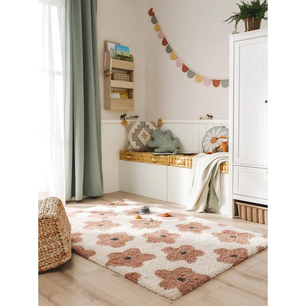 benuta Kinderteppich Gobi, rechteckig, Höhe: 21 mm, Teppich Wohnzimmer, Schlafzimmer, Esszimmer, Flur, Kunstfaser, Cozy