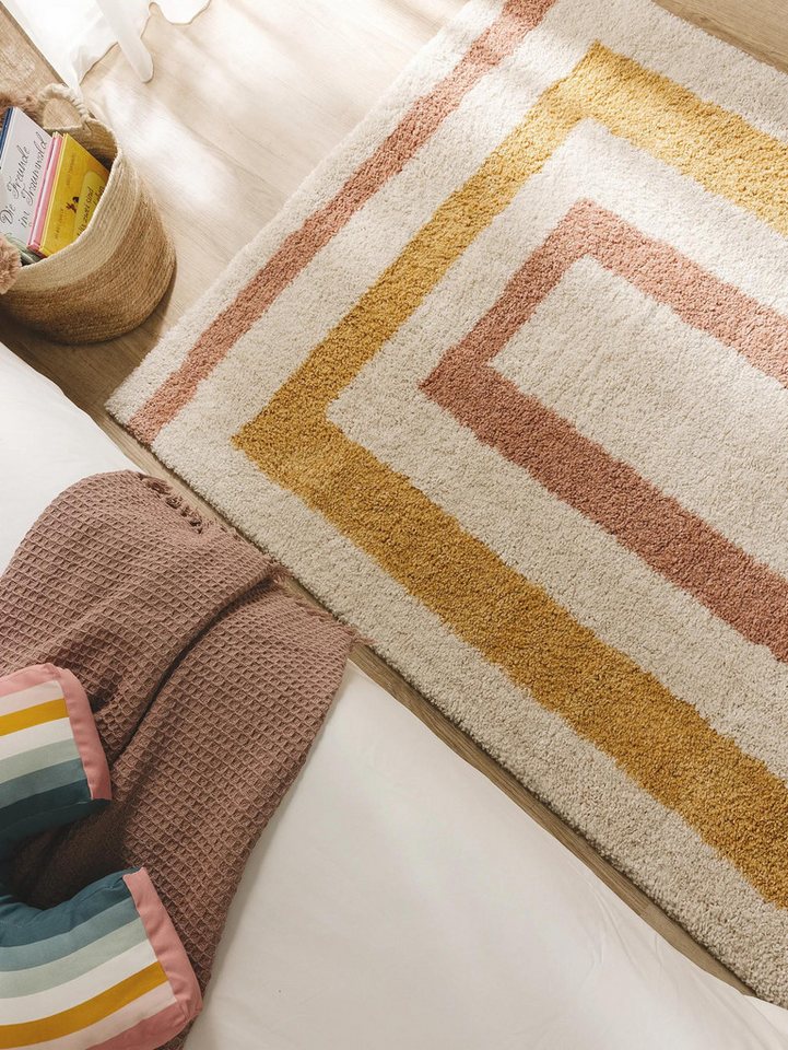 benuta Kinderteppich Gobi, rechteckig, Höhe: 21 mm, Teppich Wohnzimmer, Schlafzimmer, Esszimmer, Flur, Kunstfaser, Cozy – Bild 3 von 5