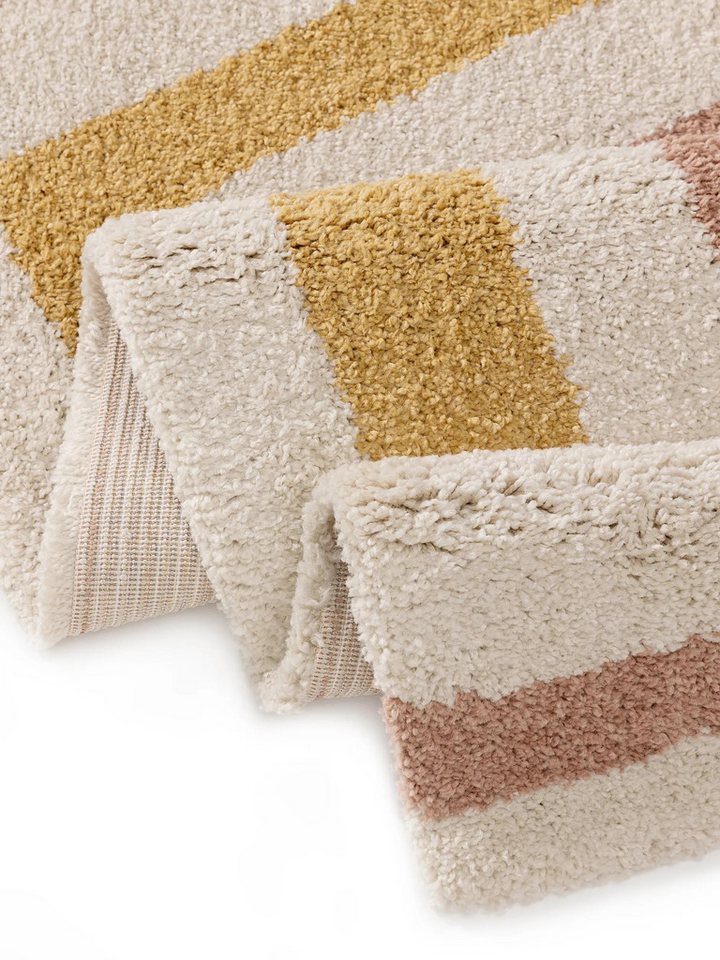 benuta Kinderteppich Gobi, rechteckig, Höhe: 21 mm, Teppich Wohnzimmer, Schlafzimmer, Esszimmer, Flur, Kunstfaser, Cozy – Bild 4 von 5