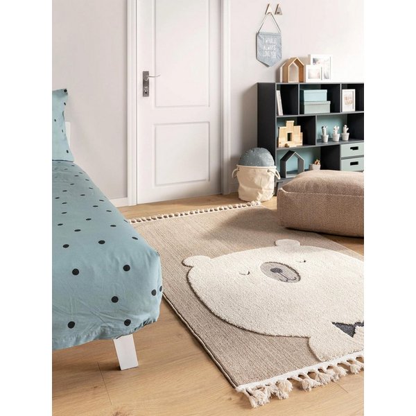 benuta Kinderteppich Momo, rechteckig, Höhe: 11 mm, Kunstfaser, Berber, Ethno-Style, Wohnzimmer
