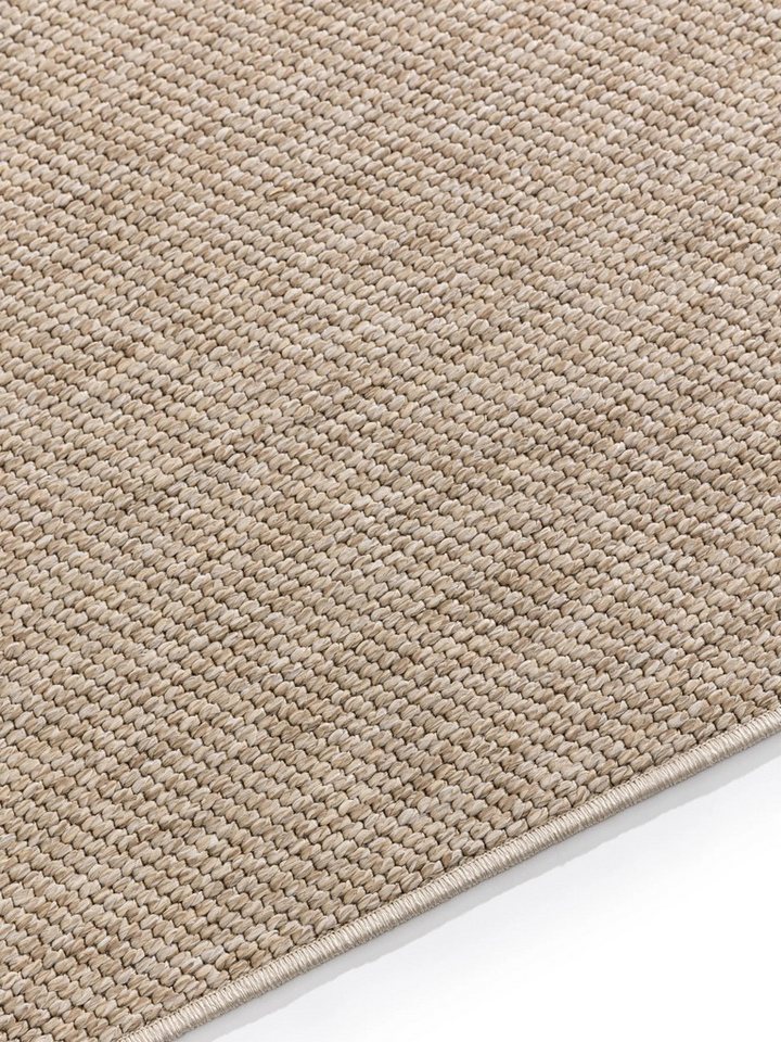 benuta Outdoorteppich Iowa, rechteckig, Höhe: 5 mm, Outdoor Teppich Garten, Terrasse, Balkon, Küchenteppich, Wetterfest – Bild 5 von 5