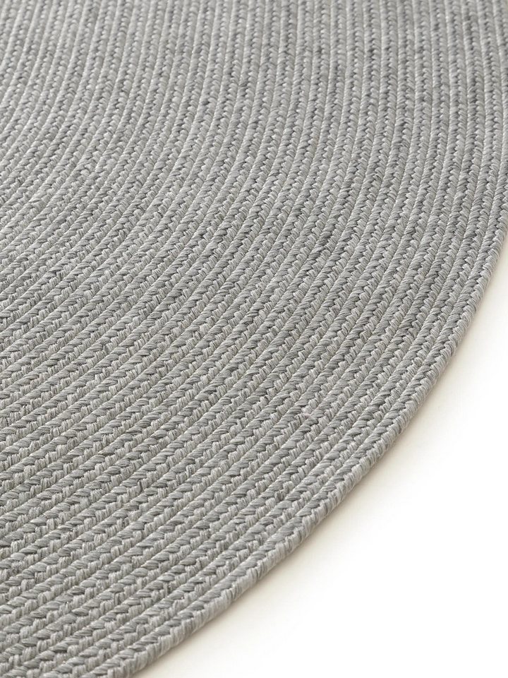 benuta Outdoorteppich Nandi, oval, Höhe: 5 mm, In- & Outdoorteppich, Robust für Garten, Terrasse, Balkon, Küche – Bild 5 von 5