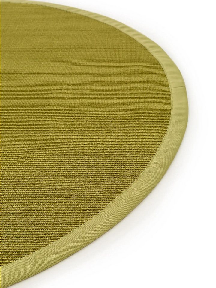 benuta Sisalteppich Sana, rund, Höhe: 5 mm, 100% Sisal Naturfaser, Teppich Wohnzimmer, Esszimmer, Schlafzimmer – Bild 4 von 5