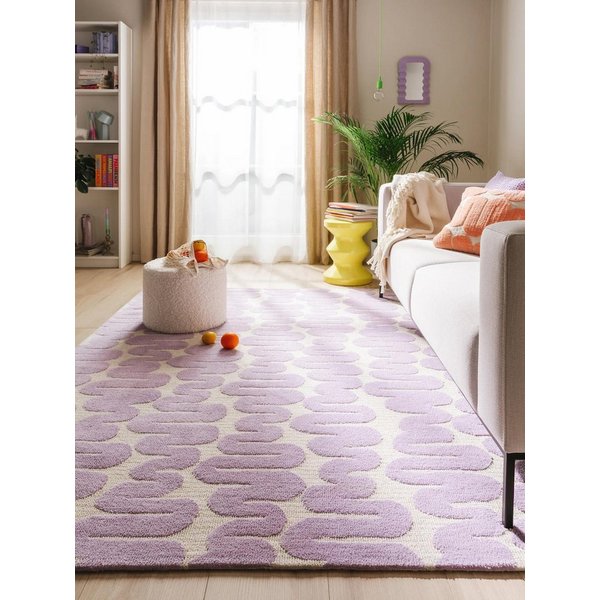 benuta Teppich Ally, rechteckig, Höhe: 6 mm, Kunstfaser, Berber, Ethno-Style, Wohnzimmer