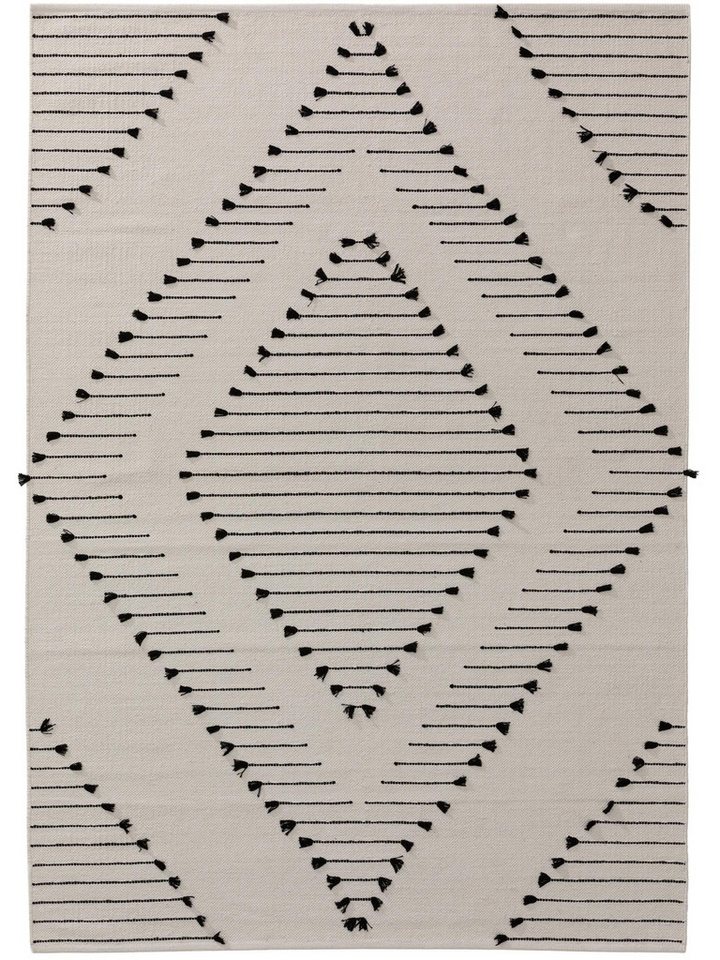 benuta Teppich Bo, rechteckig, Höhe: 5 mm, Kunstfaser, Berber, Ethno-Style, Wohnzimmer – Bild 2 von 5
