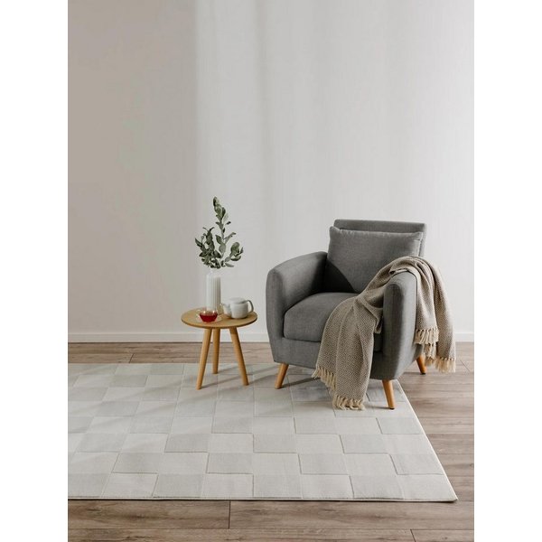 benuta Teppich Claire, rechteckig, Höhe: 6 mm, Teppich Wohnzimmer, Esszimmer, Schlafzimmer, Flur, Boho, Pflegeleicht