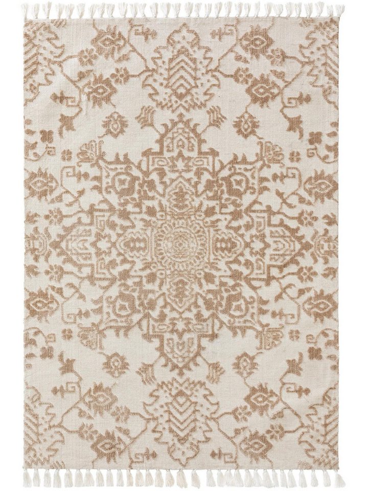 benuta Teppich Elias, rechteckig, Höhe: 6 mm, Teppich Wohnzimmer, Schlafzimmer, Esszimmer, Flur, Kunstfaser, Cozy – Bild 2 von 5