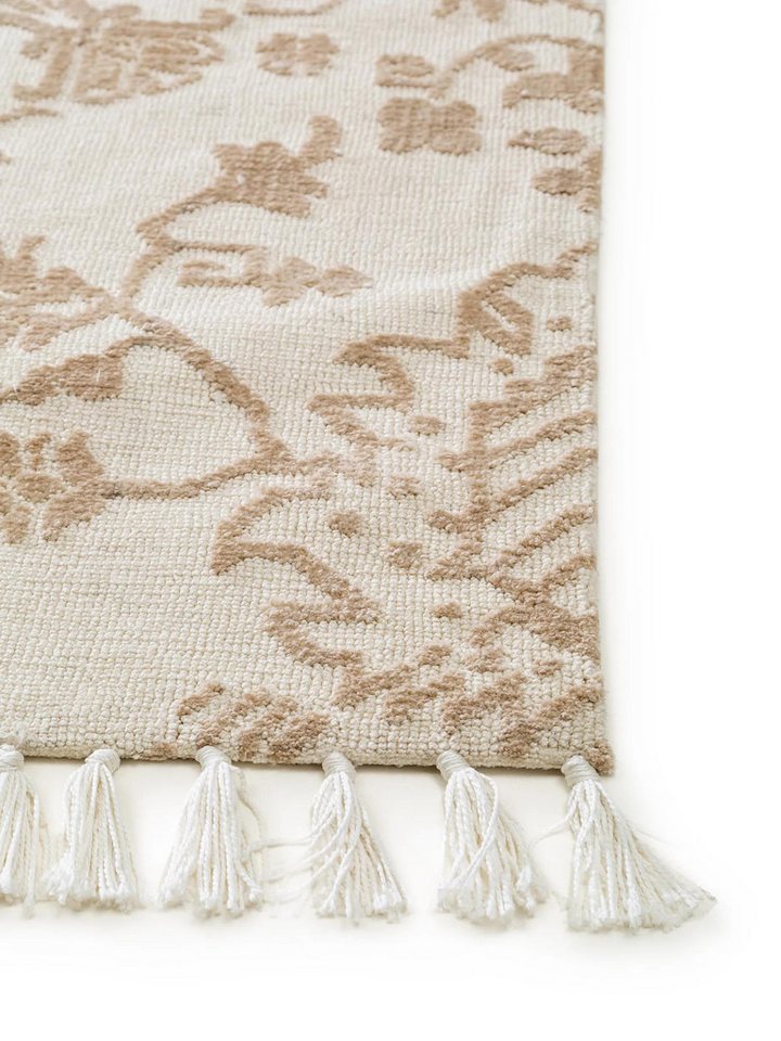 benuta Teppich Elias, rechteckig, Höhe: 6 mm, Teppich Wohnzimmer, Schlafzimmer, Esszimmer, Flur, Kunstfaser, Cozy – Bild 4 von 5