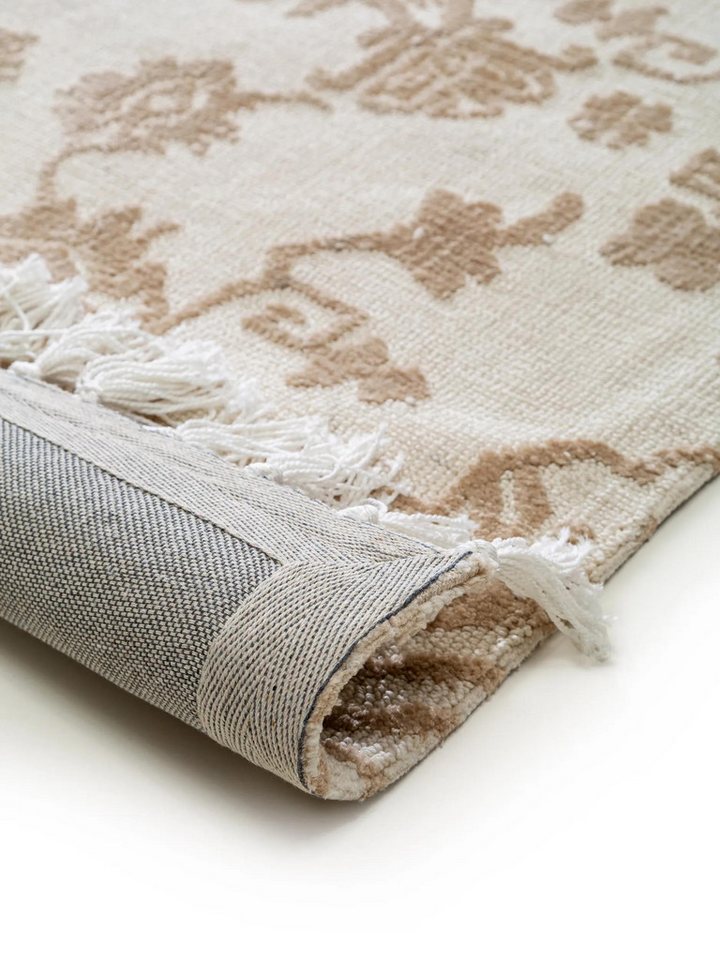 benuta Teppich Elias, rechteckig, Höhe: 6 mm, Teppich Wohnzimmer, Schlafzimmer, Esszimmer, Flur, Kunstfaser, Cozy – Bild 5 von 5