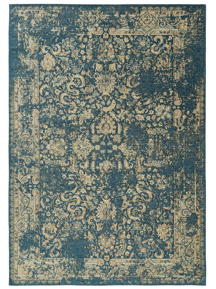 benuta Teppich Frencie, rechteckig, Höhe: 5 mm, Teppich Wohnzimmer, Schlafzimmer, Esszimmer, Flur, Kunstfaser, Cozy – Bild 2 von 5