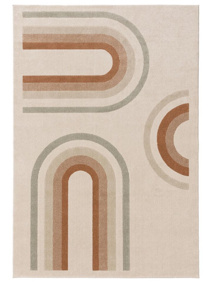 benuta Teppich Ida, rechteckig, Höhe: 6 mm, Kunstfaser, Berber, Ethno-Style, Wohnzimmer – Bild 2 von 5
