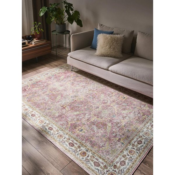 benuta Teppich Laury, rechteckig, Höhe: 5 mm, Teppich Wohnzimmer, Schlafzimmer, Esszimmer, Flur, Kunstfaser, Cozy