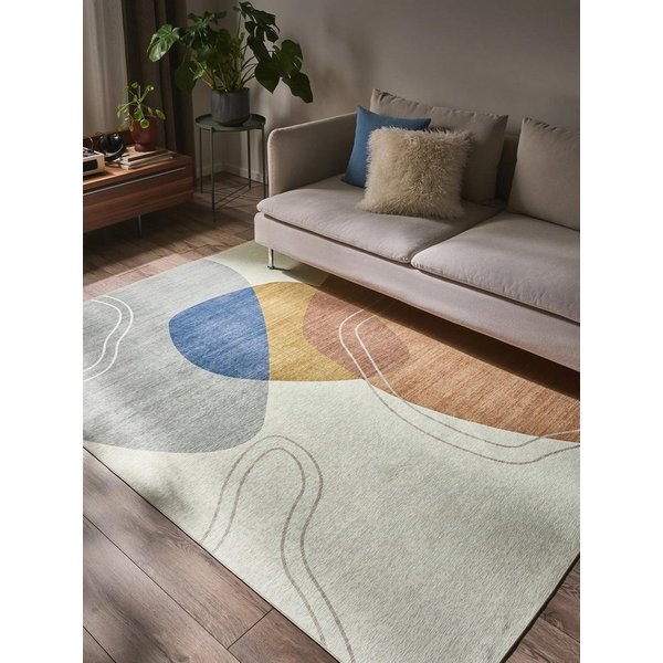 benuta Teppich Laury, rechteckig, Höhe: 5 mm, Teppich Wohnzimmer, Schlafzimmer, Esszimmer, Flur, Kunstfaser, Cozy