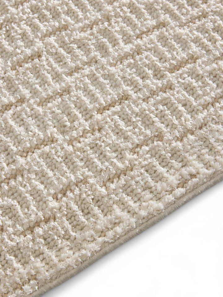 benuta Teppich Lilibeth, rechteckig, Höhe: 11 mm, Teppich Wohnzimmer, Schlafzimmer, Esszimmer, Flur, Kunstfaser, Cozy – Bild 5 von 5