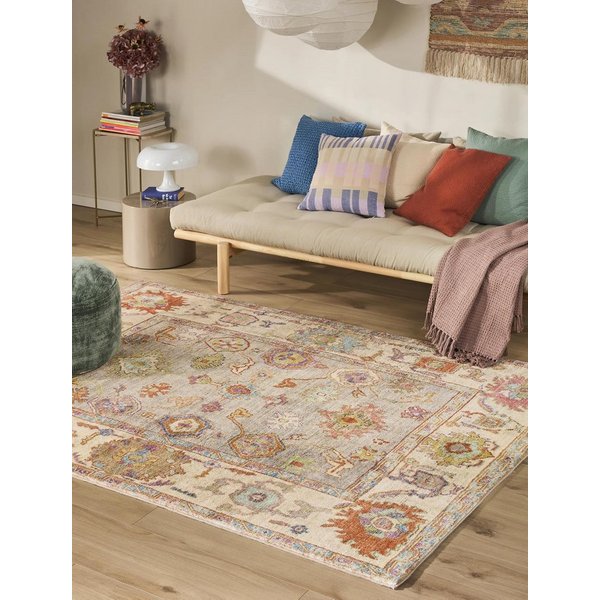 benuta Teppich Mara, rechteckig, Höhe: 6 mm, Kunstfaser, Berber, Ethno-Style, Wohnzimmer