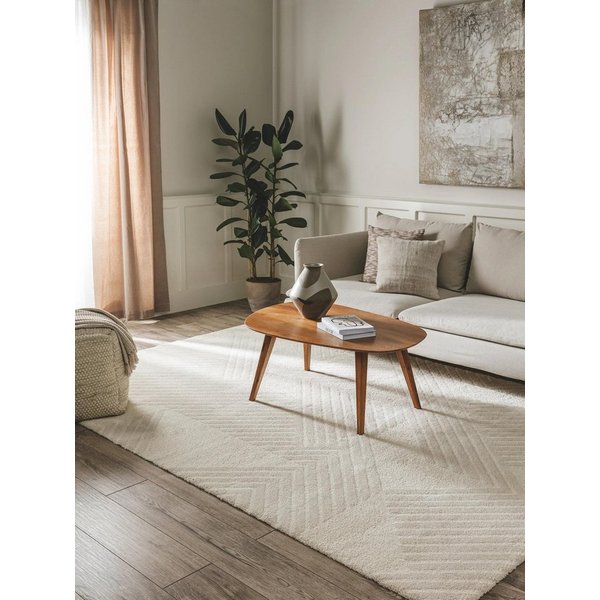 benuta Teppich Tacoma, rechteckig, Höhe: 21 mm, Teppich Wohnzimmer, Schlafzimmer, Esszimmer, Flur, Kunstfaser, Cozy