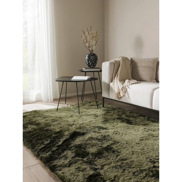 benuta Teppich Whisper, rechteckig, Höhe: 31 mm, Hochflorteppich Wohnzimmer, Schlafzimmer, Esszimmer, Flur, Weich