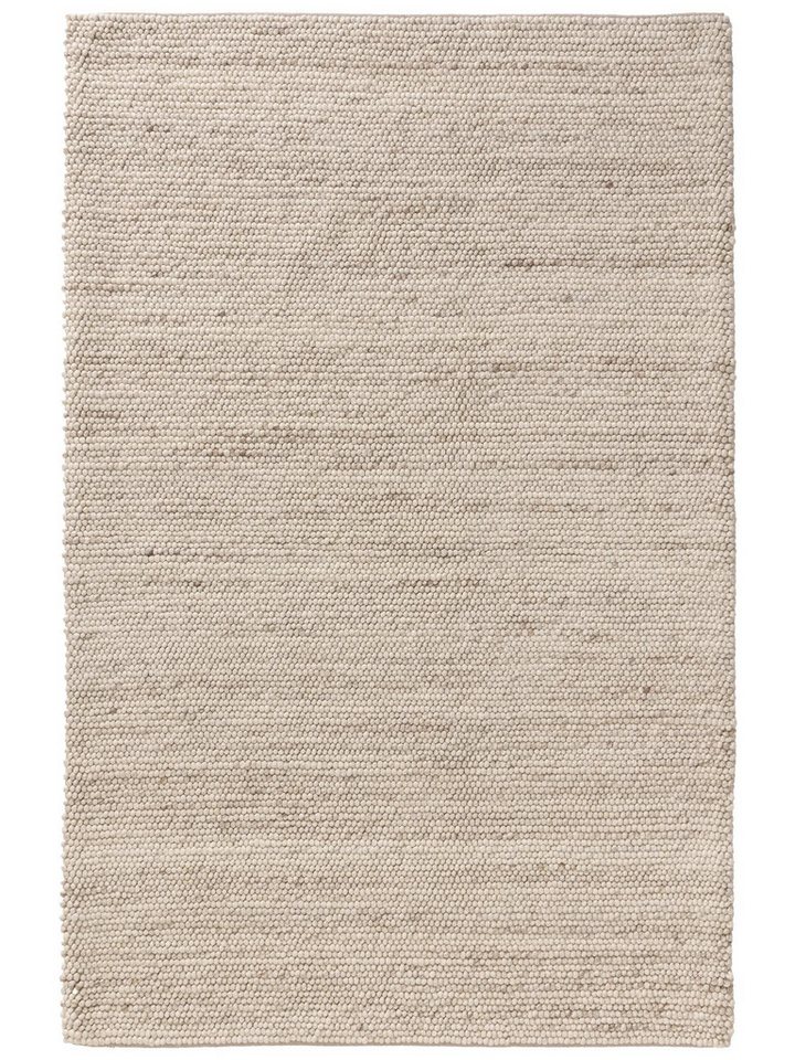 benuta Wollteppich Beads, rechteckig, Höhe: 11 mm, Teppich Wohnzimmer, Schlafzimmer, Esszimmer, Flur, Kunstfaser, Cozy – Bild 2 von 5