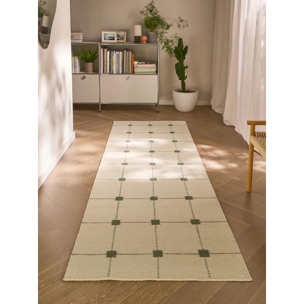 benuta Wollteppich Grady, rechteckig, Höhe: 5 mm, Kunstfaser, Berber, Ethno-Style, Wohnzimmer