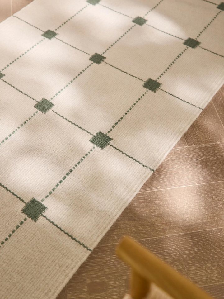 benuta Wollteppich Grady, rechteckig, Höhe: 5 mm, Kunstfaser, Berber, Ethno-Style, Wohnzimmer – Bild 3 von 5