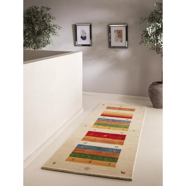 benuta Wollteppich Jamal, rechteckig, Höhe: 6 mm, Wolle, Teppich Wohnzimmer, Schlafzimmer, Esszimmer, Flur, Hygge