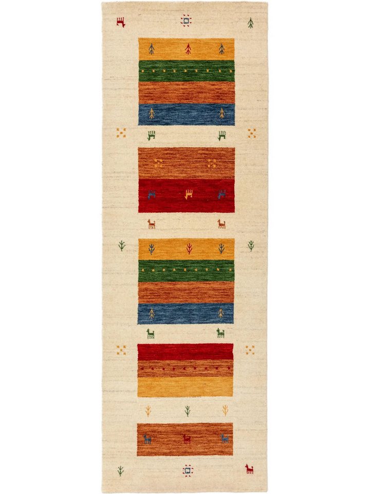 benuta Wollteppich Jamal, rechteckig, Höhe: 6 mm, Wolle, Teppich Wohnzimmer, Schlafzimmer, Esszimmer, Flur, Hygge – Bild 2 von 5