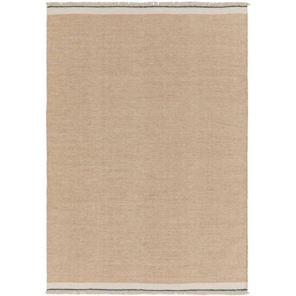benuta Wollteppich Karla, rechteckig, Höhe: 5 mm, Wolle, Teppich Wohnzimmer, Schlafzimmer, Esszimmer, Flur, Hygge