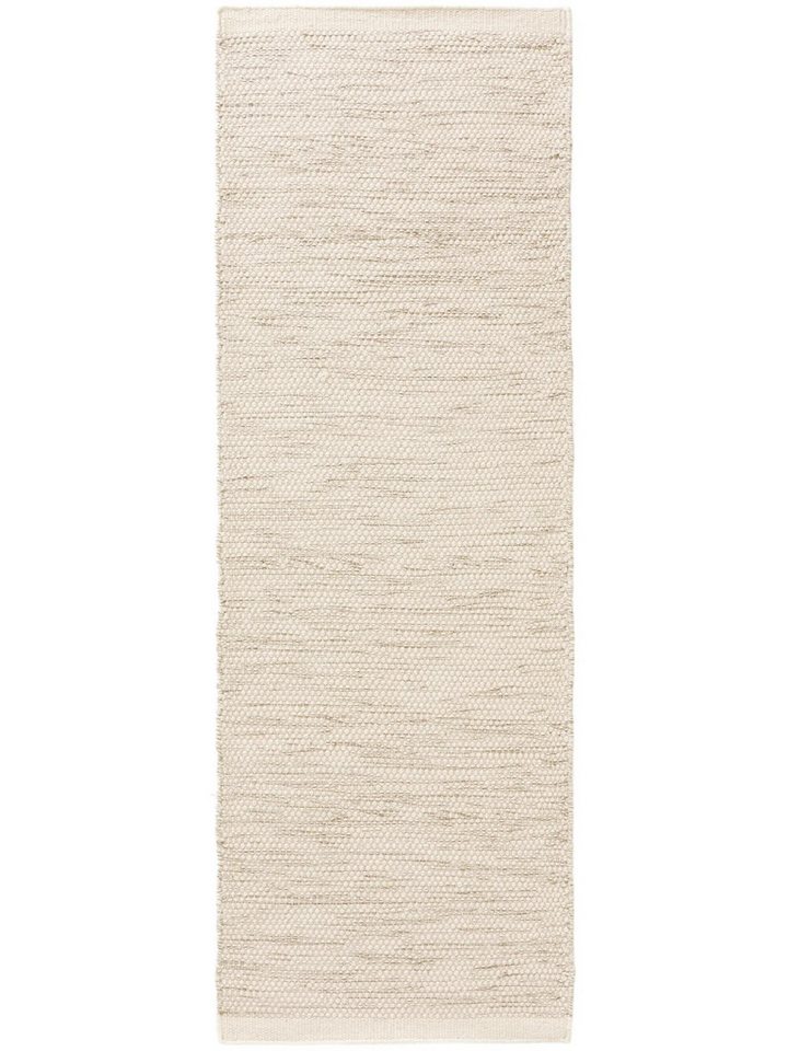 benuta Wollteppich Rocco, rechteckig, Höhe: 5 mm, Teppich Wohnzimmer, Schlafzimmer, Esszimmer, Flur, Kunstfaser, Cozy – Bild 2 von 5