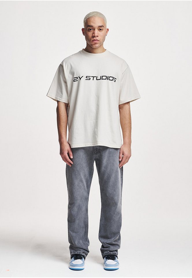 2Y Studios Bequeme Jeans 2Y Studios 2Y Arun Open Hem Straight – Bild 4 von 5
