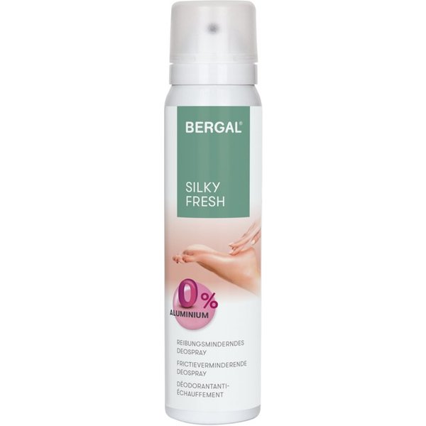 Bergal Barfußspray Silky Fresh - eodorisierende Fußspray mit echten Seidenproteinen