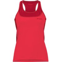 BERGANS Damen Cecilie Active Wool Singlet, Größe L in Rot