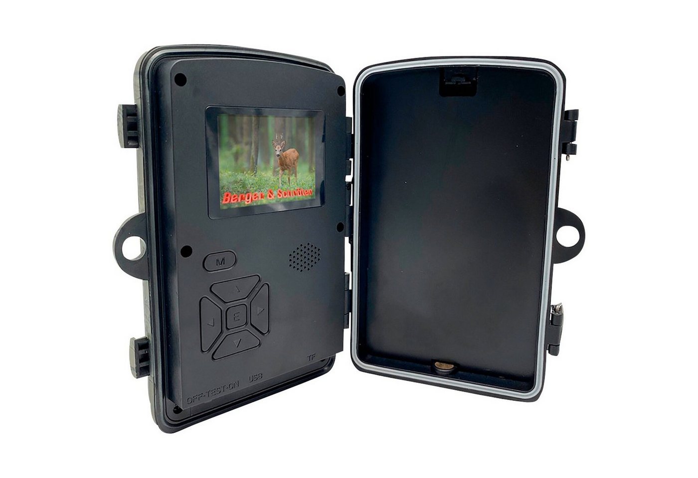 Berger & Schröter Wildkamera DH1 Full HD, 16MP (Revier, Wildwechsel, 24-Stunden-Überwachung, Wildbeobachtung, Kirrung, mit 940-nm Black-LEDs) – Bild 5 von 5