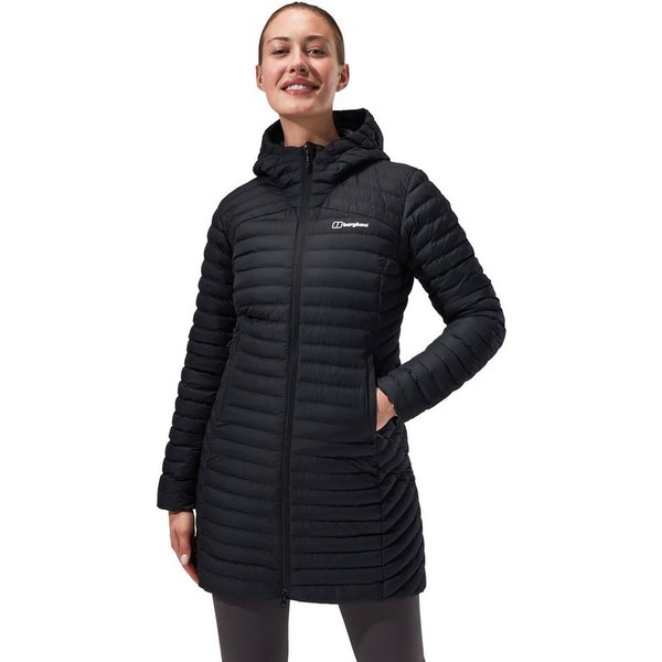 Berghaus Steppjacke MICRO JKT LONG wärmeisolierende Steppjacke, wasserabweisend, po-bedeckende Länge