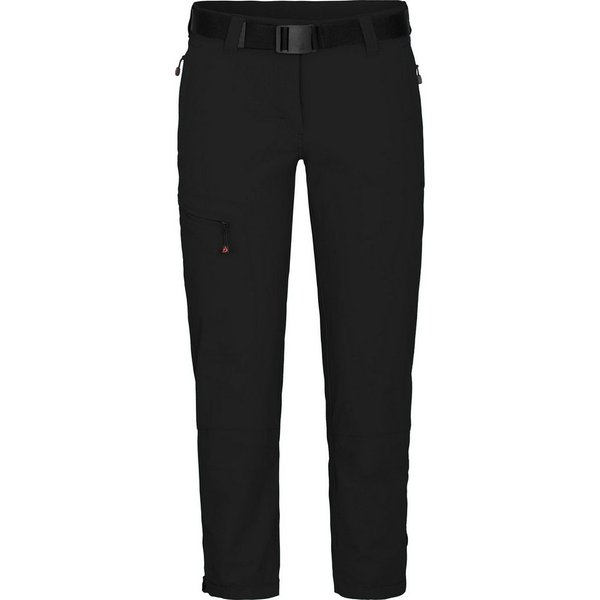 Bergson Outdoorhose HYDRYS 7/8 Damen 7/8 Wanderhose, vielseitig, pflegeleicht, Normalgrößen, schwarz
