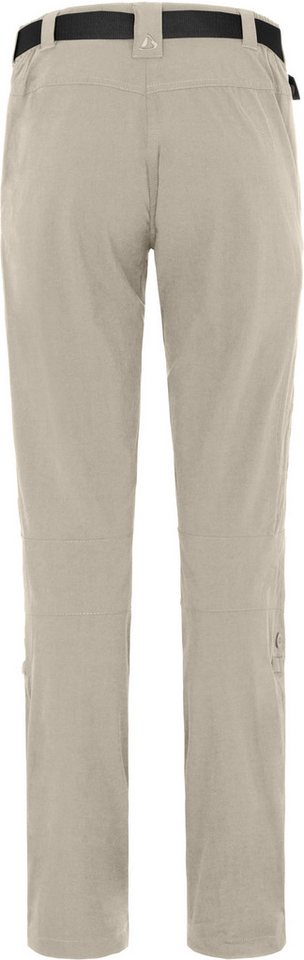 Bergson Outdoorhose HYDRYS Damen Wanderhose, vielseitig, pflegeleicht, Langgrößen, beige – Bild 2 von 4