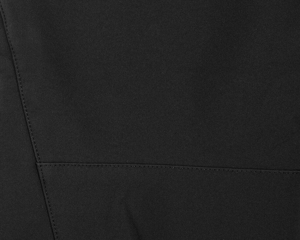 Bergson Outdoorhose MAILA Damen Winter Softshellhose, winddicht, warm, Normalgrößen, schwarz – Bild 4 von 5