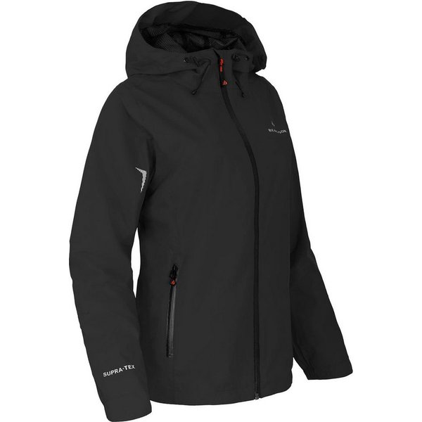 Bergson Regenjacke HELLI Damen Regenjacke, Netzfutter, 12000 mm Wassersäule, Normalgrößen, sch