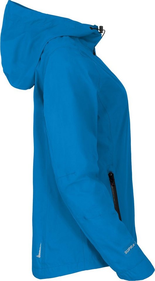 Bergson Regenjacke HELLI Damen Regenjacke, Netzfutter, 12000 mm Wassersäule, Normalgrößen, blau – Bild 3 von 5