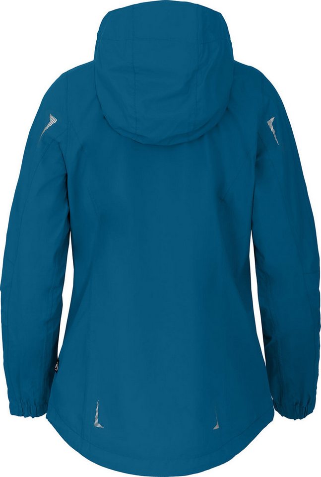 Bergson Regenjacke HELLI Damen Regenjacke, Netzfutter, 12000 mm Wassersäule, Normalgrößen, Sap – Bild 4 von 5