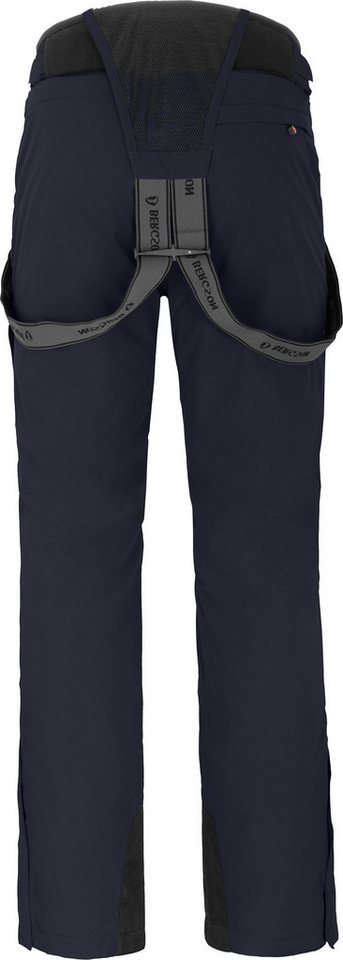 Bergson Skihose FLEX Herren Skihose, warm wattiert, elastisch, wasserdicht, Normalgrößen – Bild 3 von 5