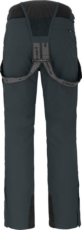 Bergson Skihose FLEX Herren Skihose, warm wattiert, elastisch, wasserdicht, Normalgrößen – Bild 2 von 5