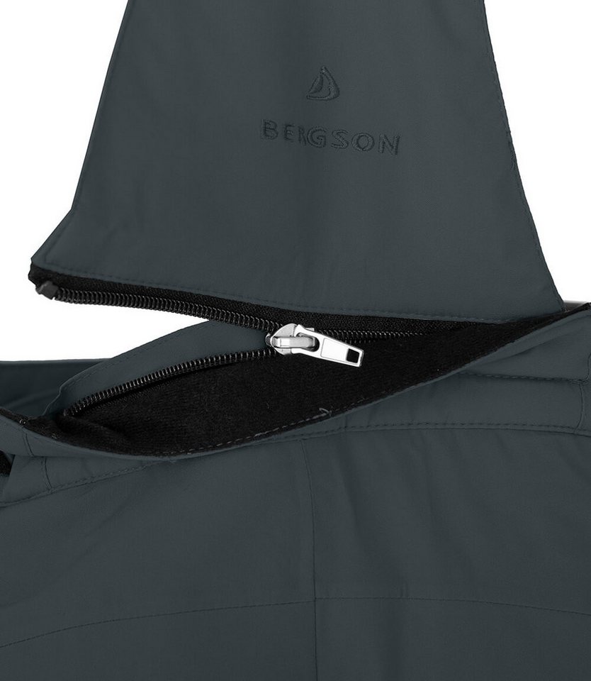 Bergson Skihose PELLY Kinder Skihose, wattiert, 20000 mm Wassersäule, Normalgrößen, dunkel – Bild 4 von 5