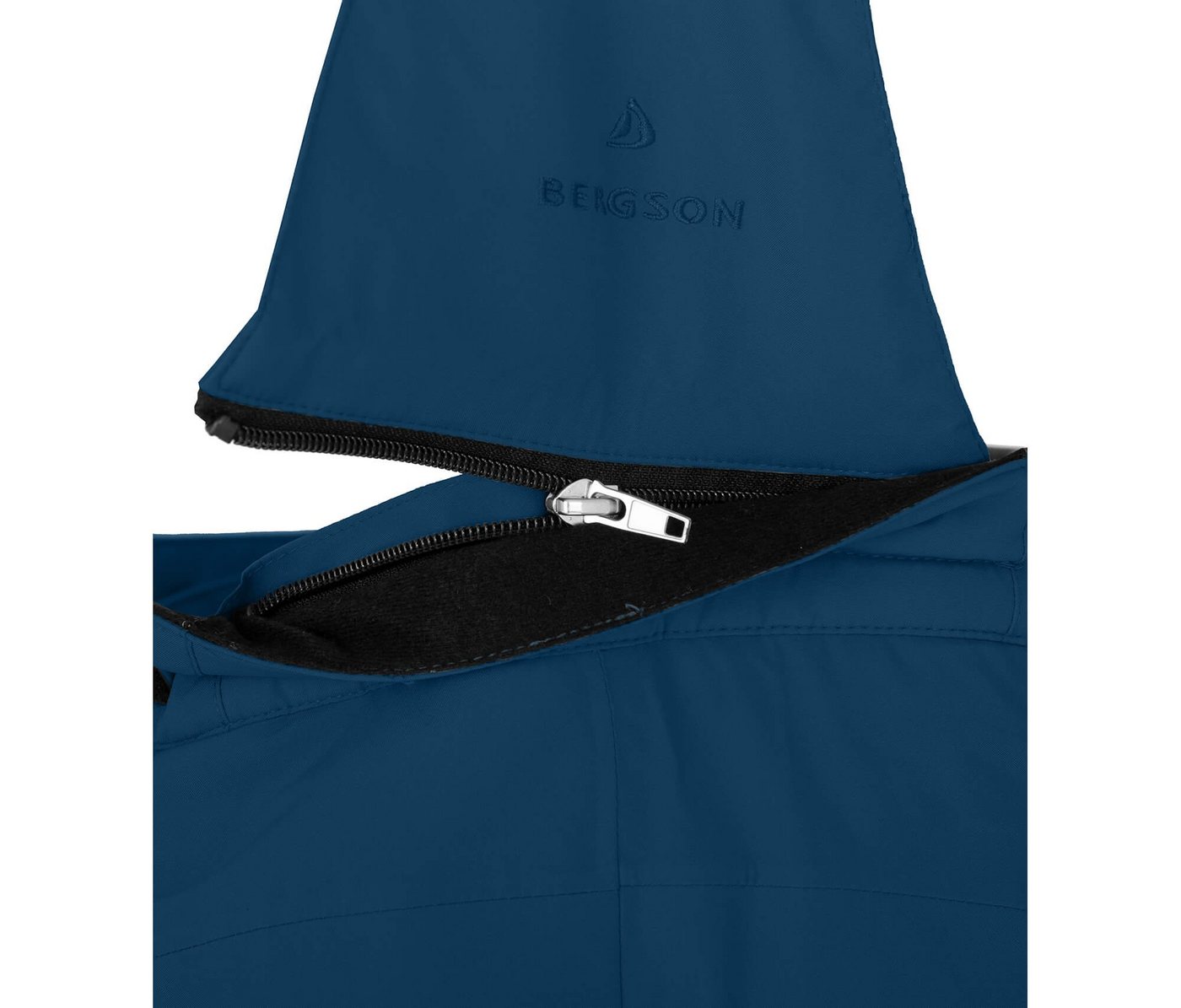 Bergson Skihose PELLY MAXI Kinder Skihose, wattiert, 20000 mm Wassersäule, Normalgrößen, poseido – Bild 4 von 5