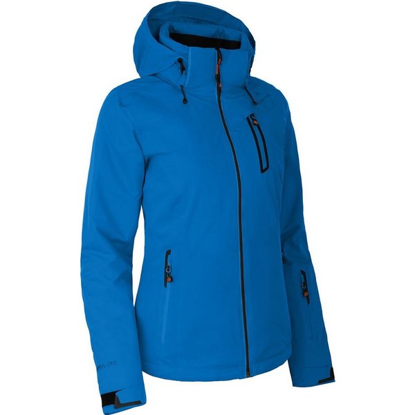 Bergson Skijacke NICE Damen Skijacke, wattiert, 20000 mm Wassersäule, Normalgrößen, blau