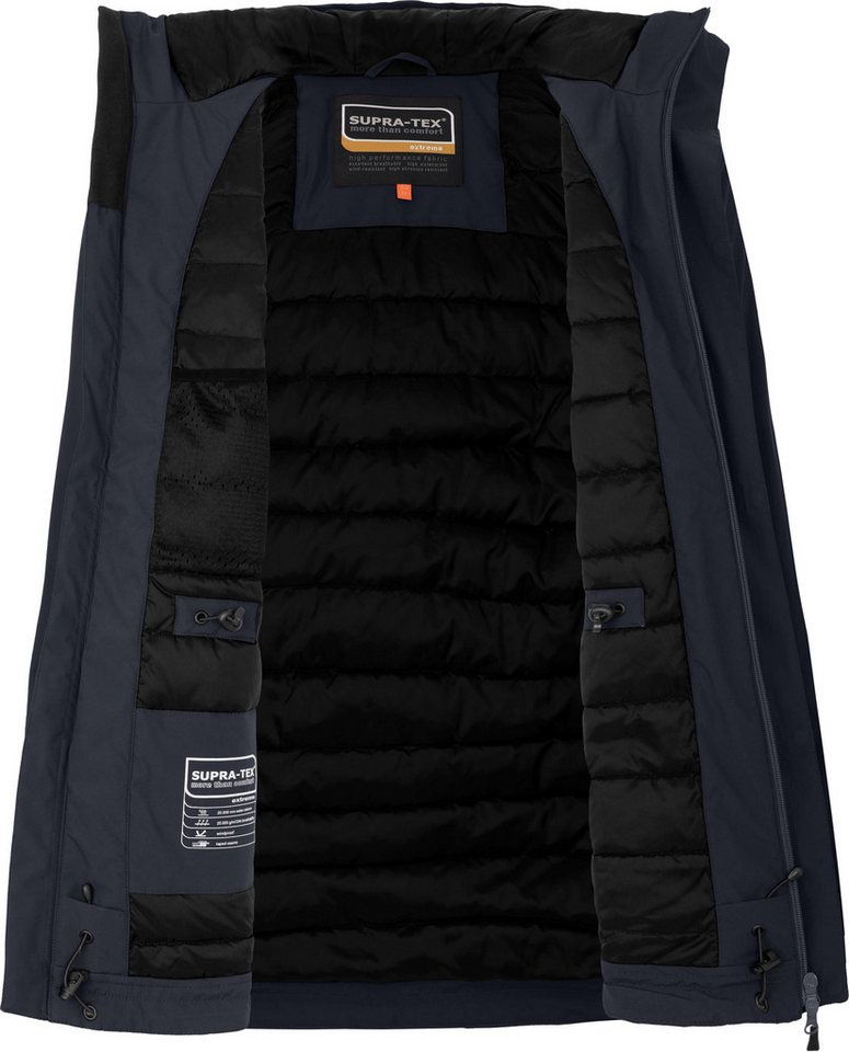 Bergson Winterjacke JUKKA Herren Winter-Parka, warm wattiert, wasserdicht, atmungsaktiv, Normal – Bild 4 von 5