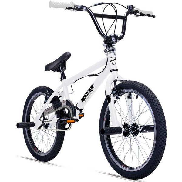 bergsteiger BMX-Rad Ohio 20 Zoll, 360° Rotor-System, Freestyle, Mädchen, Jungen, 1 Gang, V-Bremsen